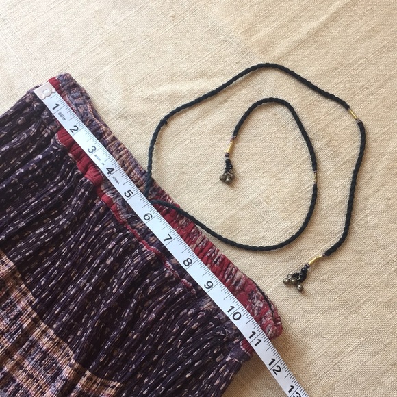 Bohemian Wrinkled Long Skirt - Picture 6 of 6